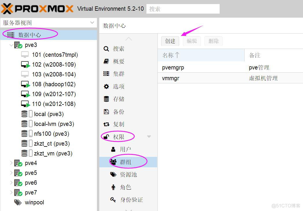 proxmox超融合集群用户授权_proxmox_05