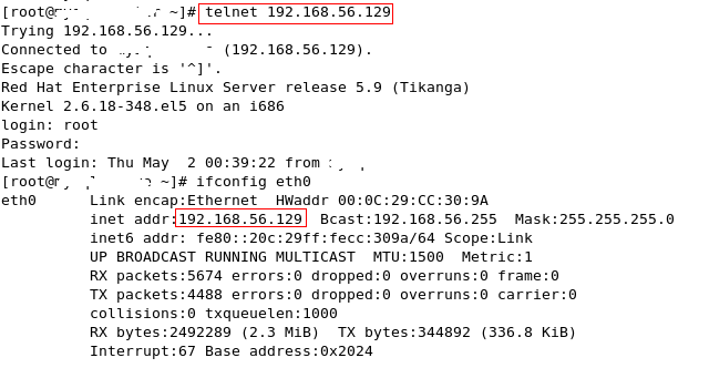 Linux下wireshark抓包验证telnet明文传输密码_telnet_04