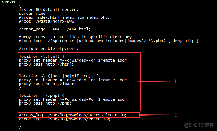 Nginx 动静分离与负载均衡的实现_Nginx_04