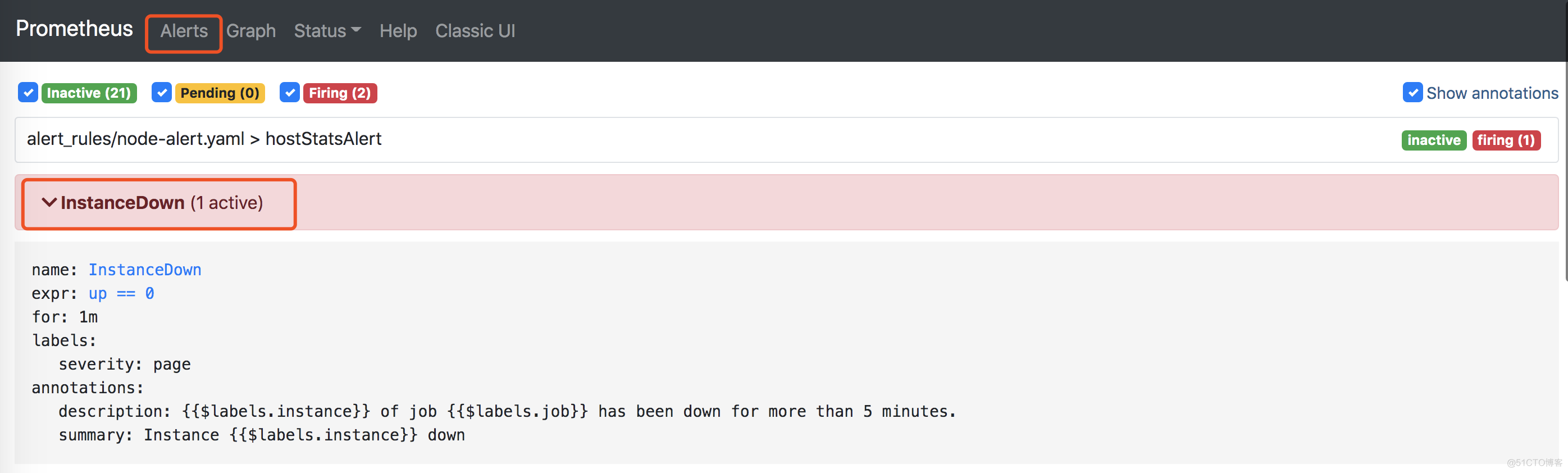 基于Prometheus+Grafana+Alertmanager监控Pulsar发钉钉告警_pulsar告警_12