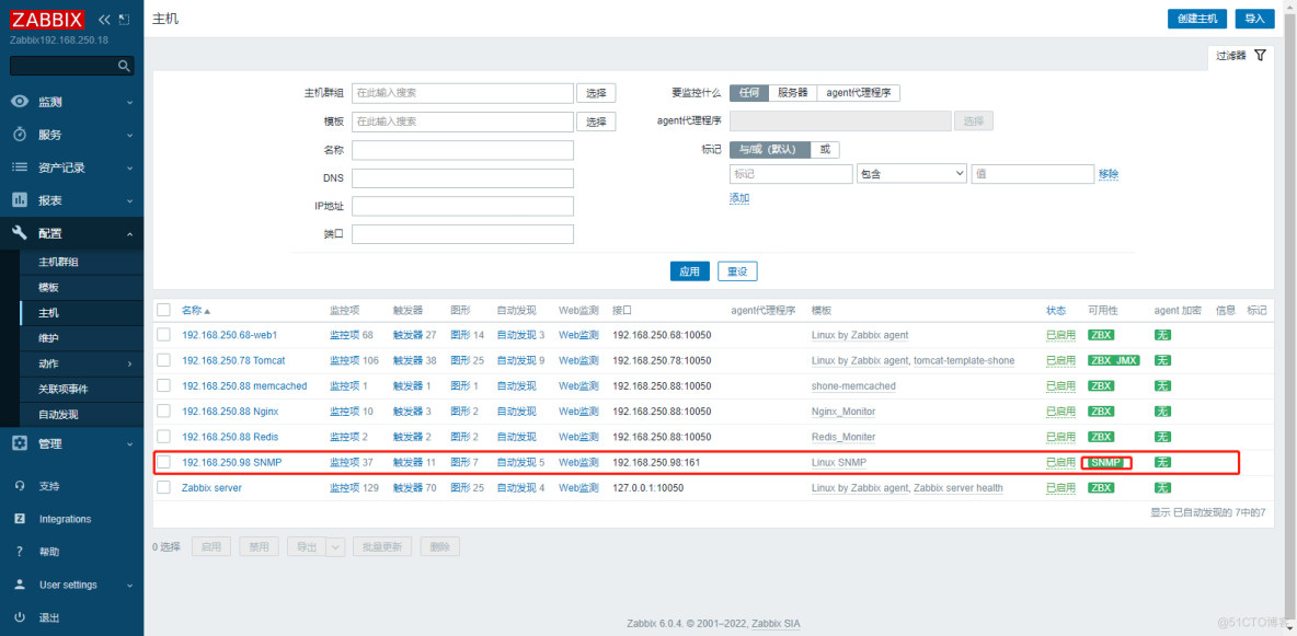 实践案例：Zabbix利用SNMP协议监控IT设备_centos_03