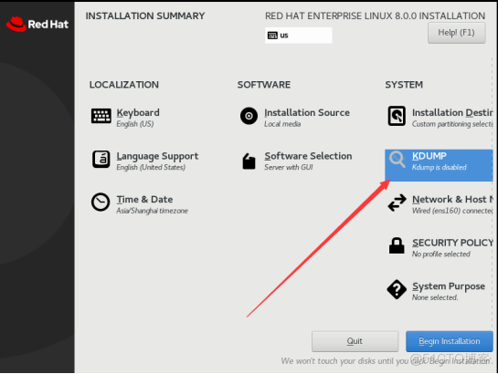 【红帽Linux入门指南】第一期：红帽 RHEL 8.0 操作系统安装步骤详解_运维_32