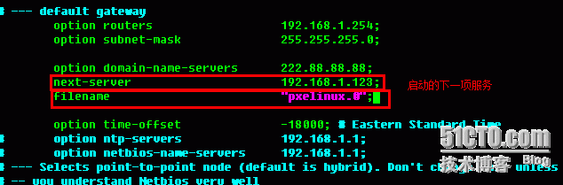 PXE实现Linux的自动安装_配置文件_14