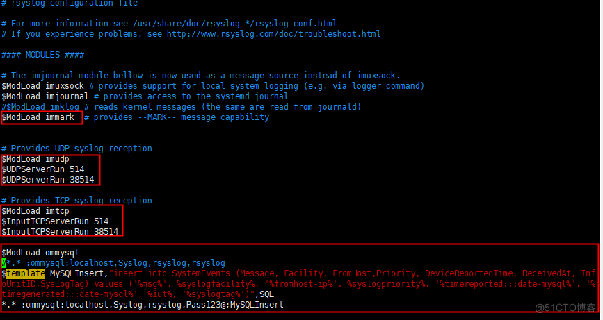 Rsyslog+Mysql+LogAnalyzer收集华为交换机日志