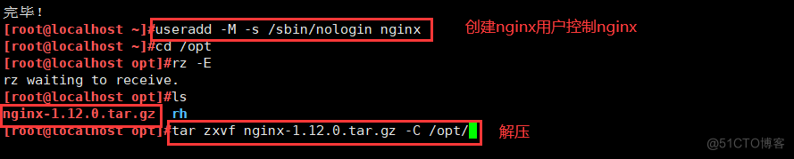 Nginx+Tomcat的负载均衡与动静分离集群_负载均衡_04