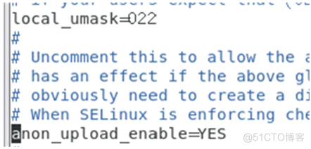 local umask•022 
Uncomment this to the 
has an effect if the above 91 
obviously need to create a d; 
i S enforcing Ch. 
g When *Linux 
on upload enable4ES 