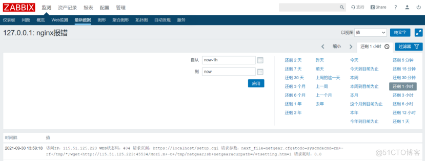 【ZABBIX】zabbix监控ELK导入的项目日志_ELK_08