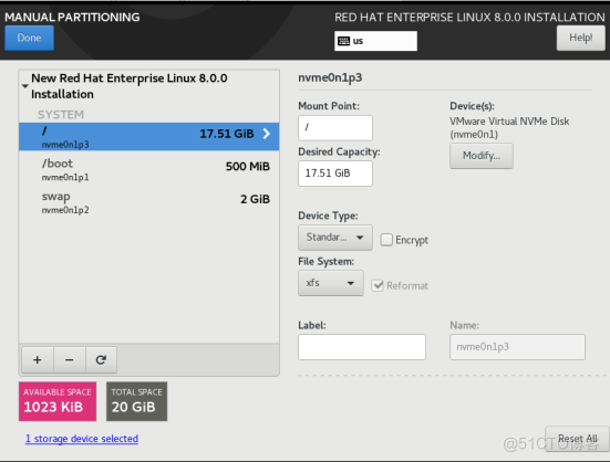 【红帽Linux入门指南】第一期：红帽 RHEL 8.0 操作系统安装步骤详解_Linux_26