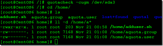 手把手部署Linux下磁盘配额(quota)应用与实战_quota_07