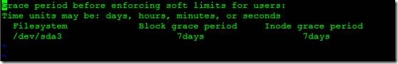 手把手部署Linux下磁盘配额(quota)应用与实战_系统限额_09