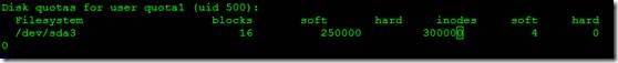 手把手部署Linux下磁盘配额(quota)应用与实战_quota_10