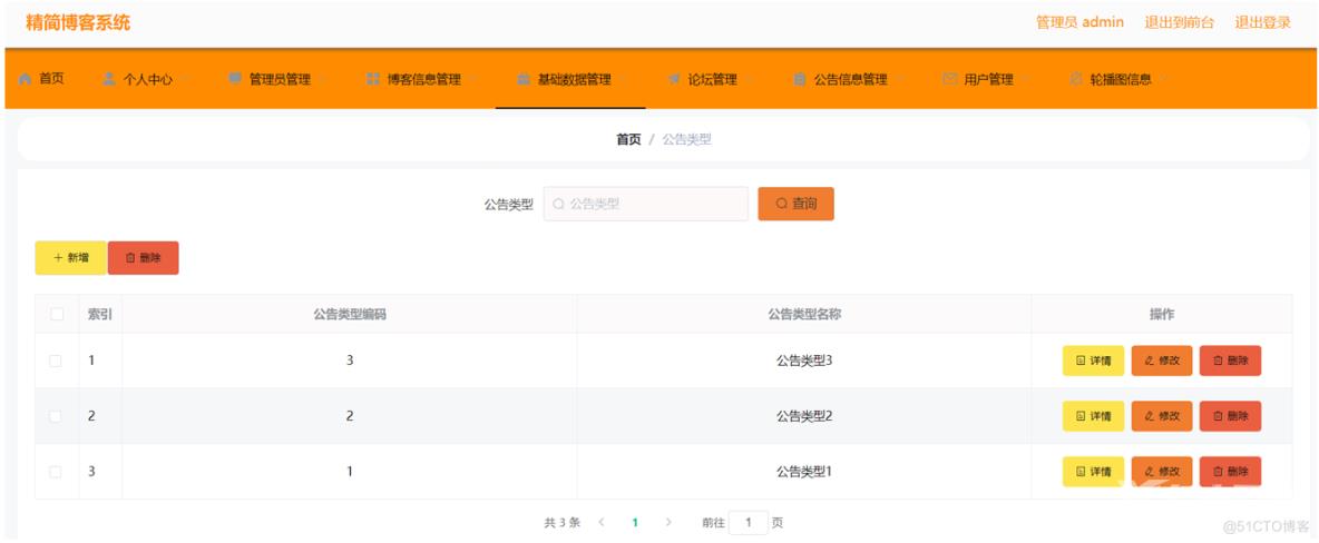 基于Springboot开发的精简博客系统的设计与实现_功能设计_03