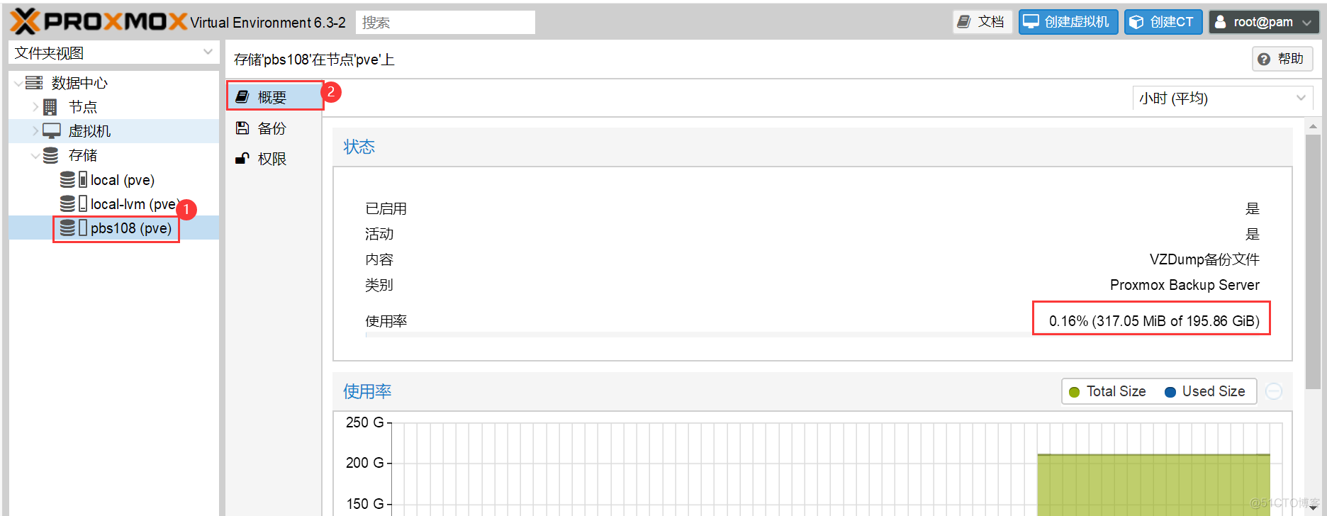 PBS(proxmox backup server)尝鲜记