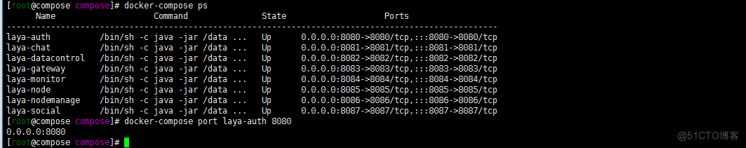 docker compose的使用