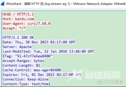 Wireshark中的http协议包分析_服务器_02