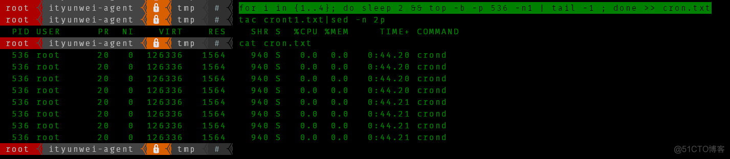 巧用linux-top的批处理模式