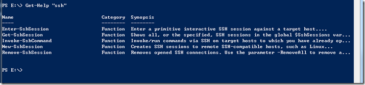 利用Powershell SSH-Session 工具管理 linux或网络设备_powershell_07