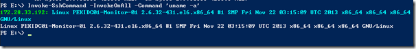 利用Powershell SSH-Session 工具管理 linux或网络设备_linux_13