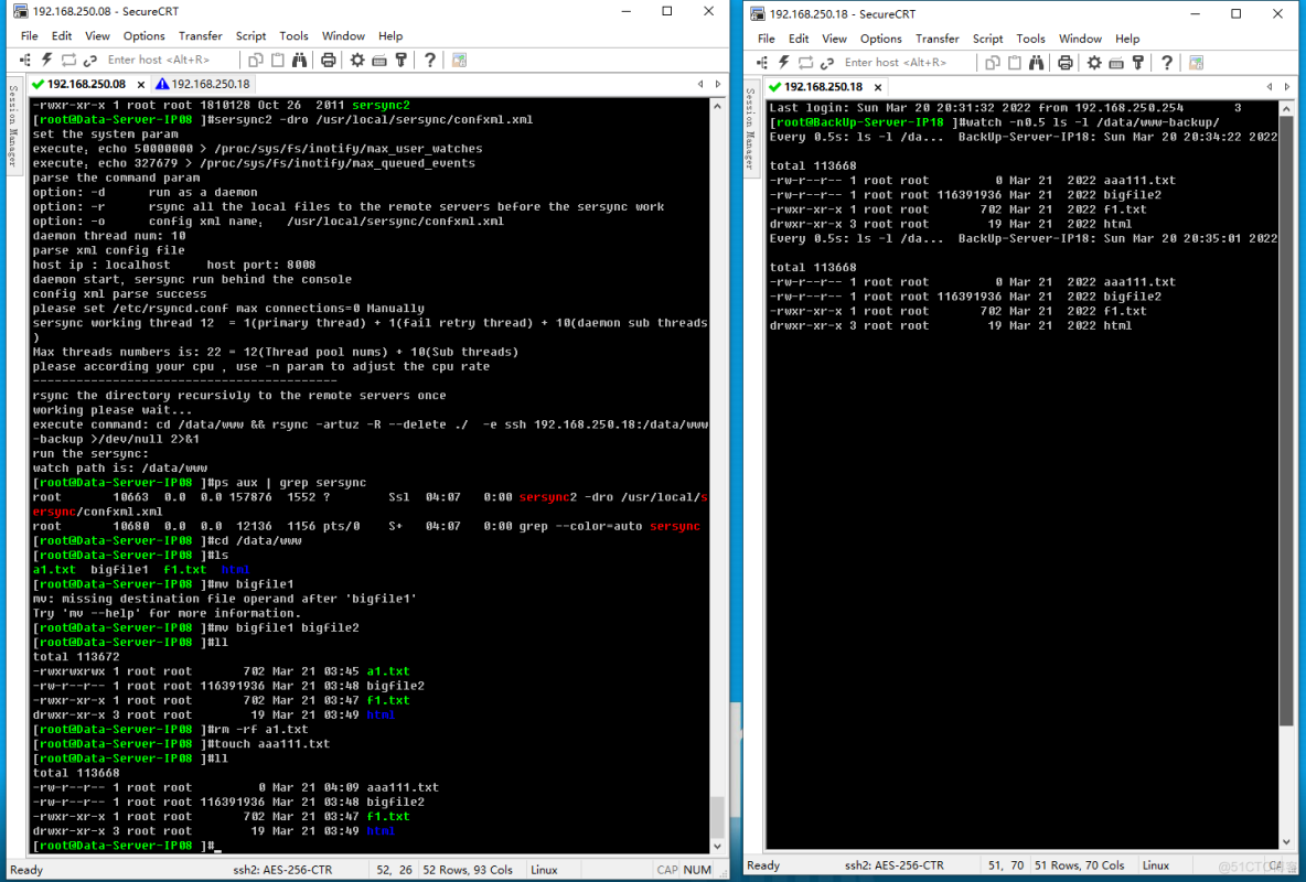 目录同步实战案例（三）：Sersync 实现实时数据同步_sersync_03