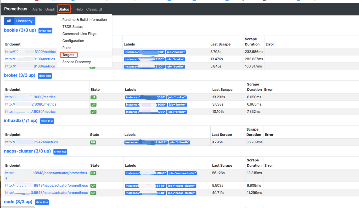 基于Prometheus+Grafana+Alertmanager监控Pulsar发钉钉告警_pulsar监控