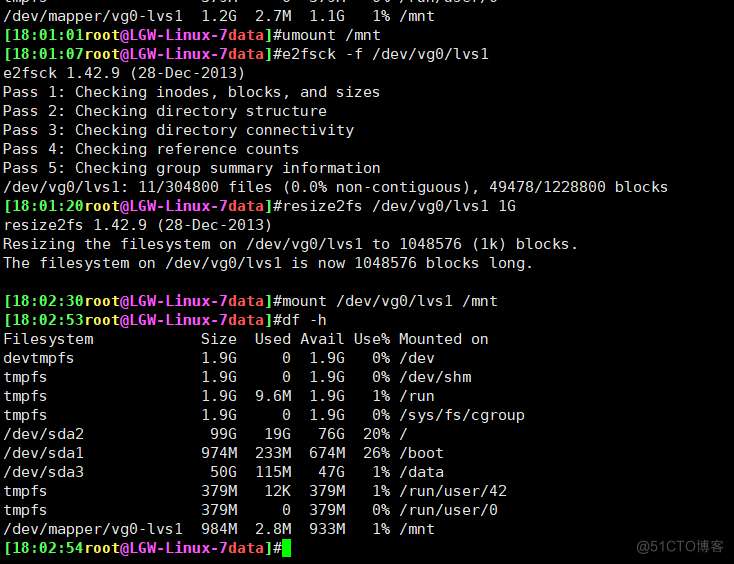 39、逻辑卷管理器LVM_linux_12