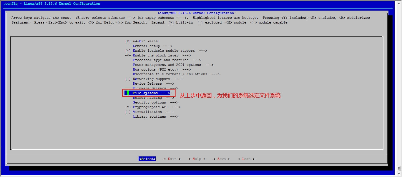 Linux之手动编译属于自己的微型内核_手动编译内核_28