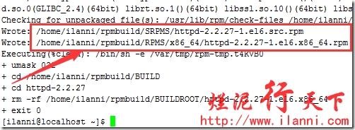 烂泥：Linux源码包制作RPM包之Apache_包_17