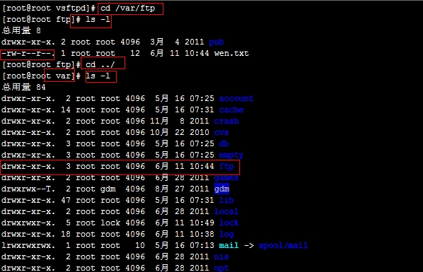 用三种不同的方法访问Linux系统上的FTP服务过程详解_用三种不同方式访问FTP服务_11