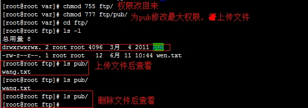 用三种不同的方法访问Linux系统上的FTP服务过程详解_用三种不同方式访问FTP服务_14