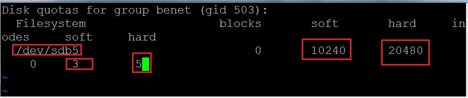 容易被忽视的Linux磁盘配额设置_Linux 磁盘配额 优先级_15