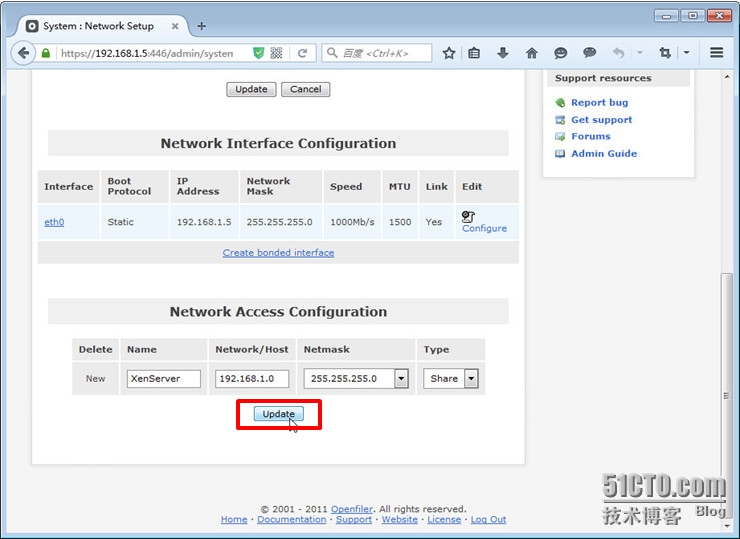 基于iSCSI下的openfiler2.99下使逻辑卷最大化（命令行方式）_Linux_04