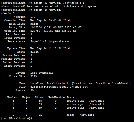 在Linux上使用软RAID模拟磁盘损坏实验_RAID_17