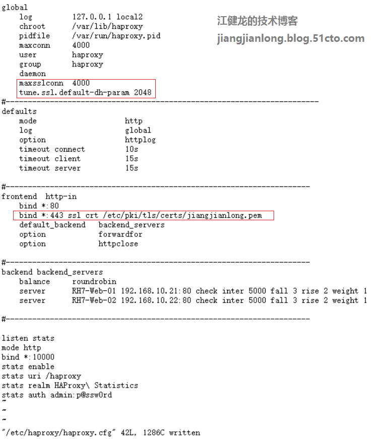 RedHat 7配置HAProxy实现Web负载均衡_haproxy_12