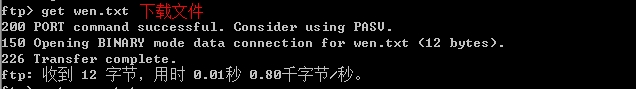 用三种不同的方法访问Linux系统上的FTP服务过程详解_用三种不同方式访问FTP服务_05