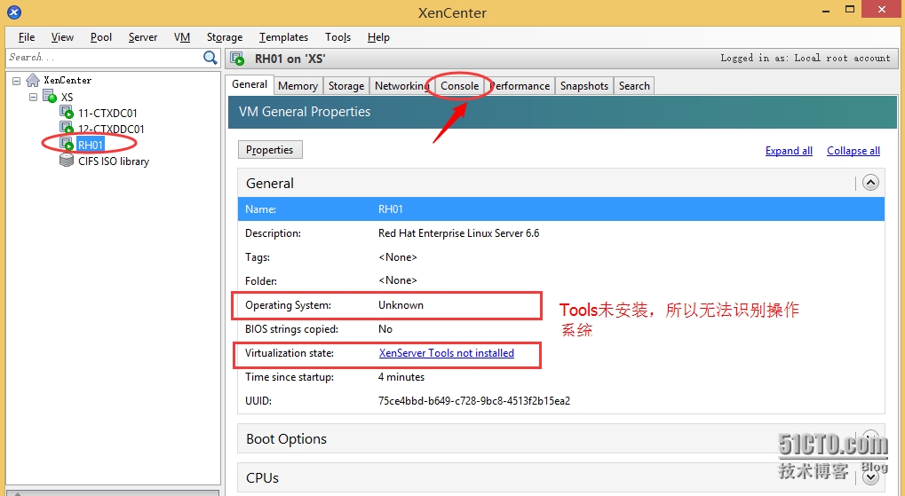 XenServer 6.5实战系列之十三：图形界面安装Linux Redhat系统_XenApp Red Hat Linux_12