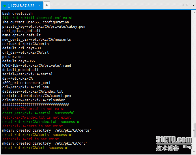 小黑的日常折腾-快速建立私有CA的shell脚本_linux