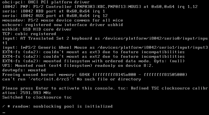 定制linux内核+Busybox+dropbear实现远程登录_kernel_08