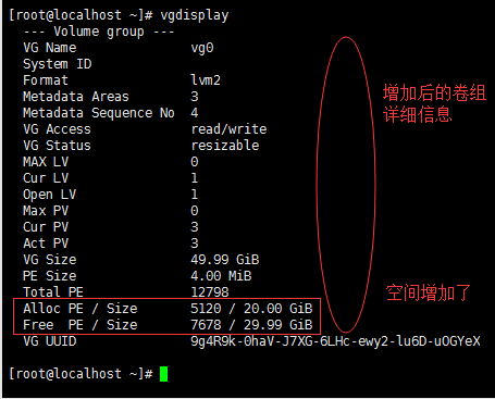 基于CentOS 6 系统创建逻辑卷LVM，执行扩容，缩减，删除等操作_Linux_16