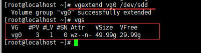 基于CentOS 6 系统创建逻辑卷LVM，执行扩容，缩减，删除等操作_Linux_15