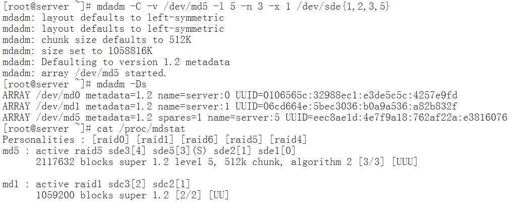 Linux磁盘阵列技术详解（三）--raid 5和raid 10的创建_raid_03