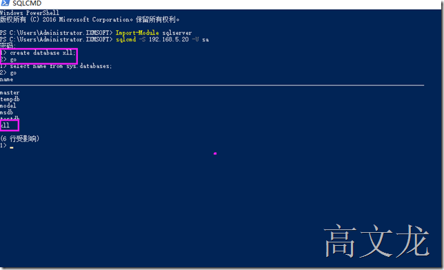 使用Powershell管理Linux 下的 SQL Server_Linux_18