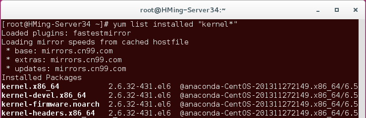 如何在CentOS/RHEL上安装或升级新的内核版本_kernel