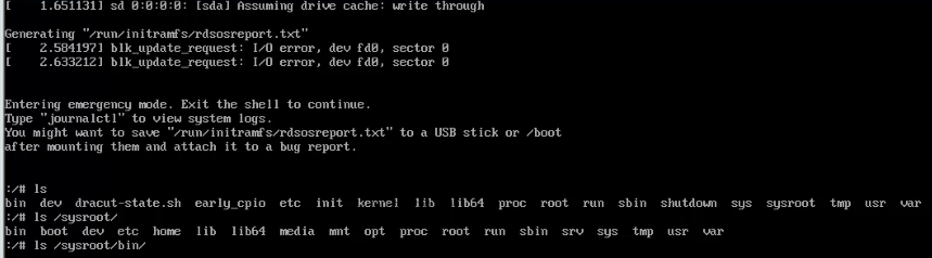 CentOS 7 单用户模式+救援模式_救援模式_04