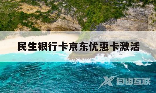 民生银行卡京东优惠卡激活(民生银行卡京东优惠卡激活方式)