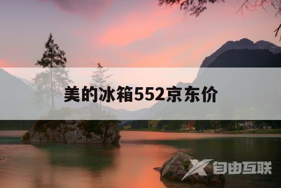 美的冰箱552京东价(美的冰箱552多少一台)