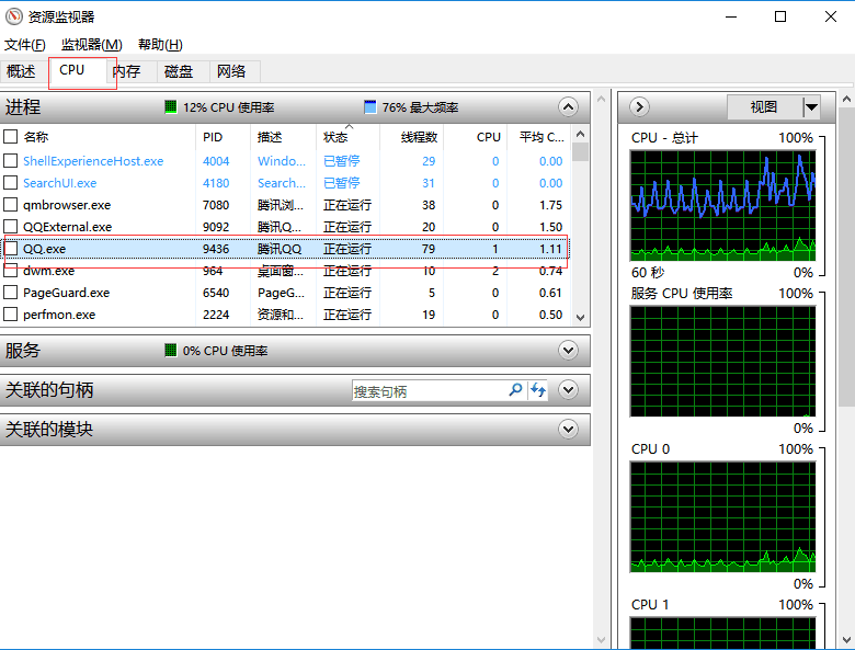 cpu使用率忽高忽低(1)