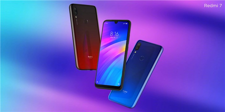 红米Redmi 7今天上午10点开售：699元起，首卖当天送耳机(1)