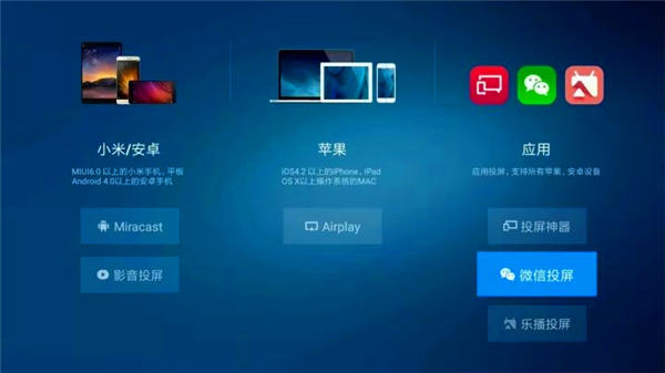如何把微信的图片/音乐/文档推送到小米电视/盒子？