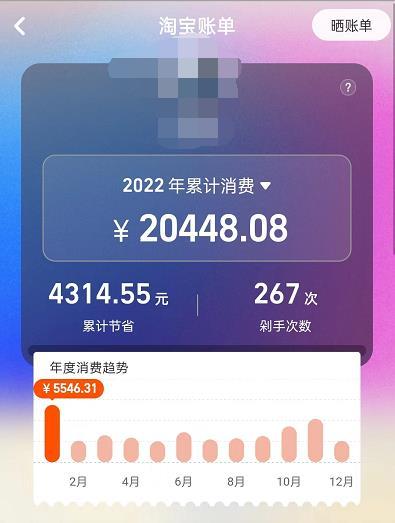 淘宝2022年度账单在哪看(3)