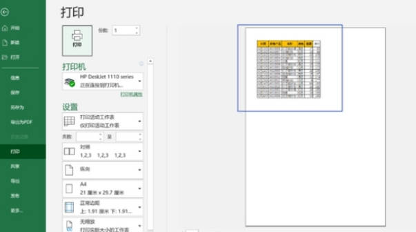 在Excel打印时需要注意的点 打印区域的设置(1)